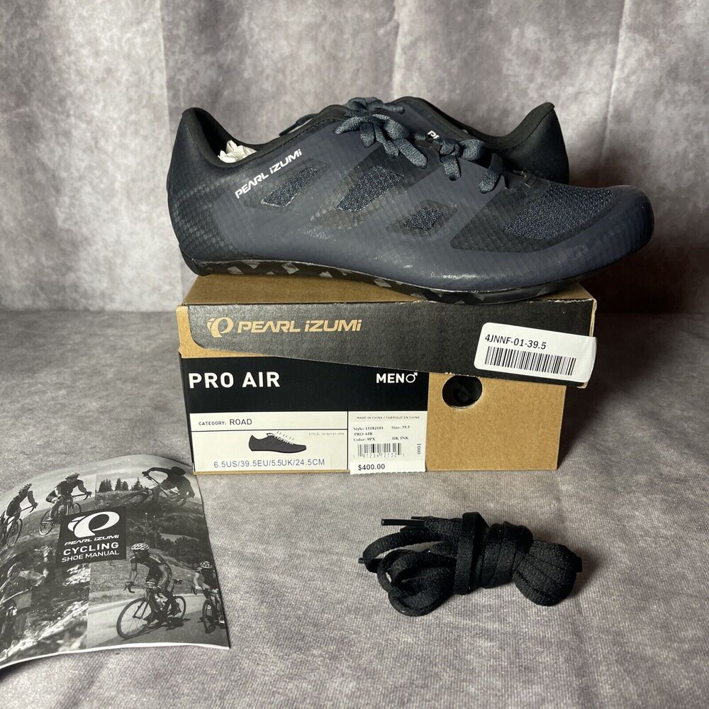 NEW Pearl Izumi PRO Air Road Cycling Shoes 3 Hole Mens Size 6.5 / 39.5 EU $400